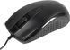 Миша Maxxter Mc-331 Black, Black, Офісна, Дротова, 3, USB, 1000, 1.35 м, Пластик, 116 &times; 64 &times; 37 мм, Симетричний, Оптичний