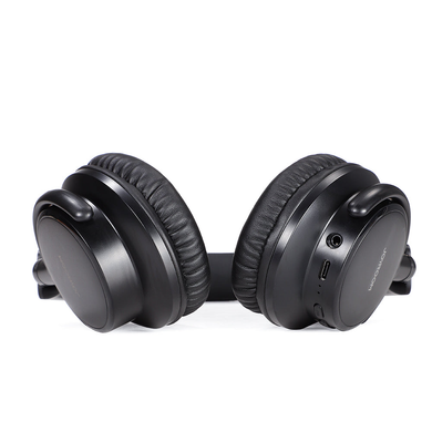 Навушники Bluetooth Joyroom JR-OH1 Black, Накладні, 15 год, Повсякденне, USB-C, Bluetooth, 5.0, Є, Немає