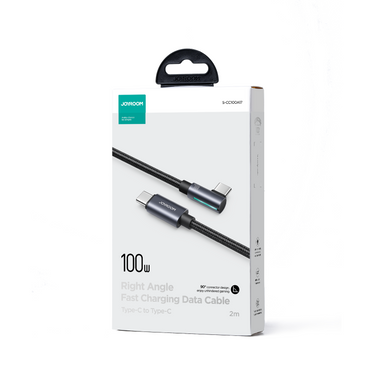 Кабель Joyroom S-CC100A17 Type-C to Type-C SmoothGame 100W 1.2m Black