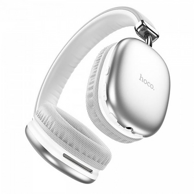 Навушники Bluetooth Hoco W35 Max Silver