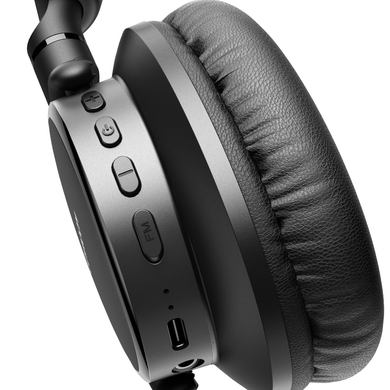 Навушники Bluetooth Joyroom JR-OH1 Black, Накладні, 15 год, Повсякденне, USB-C, Bluetooth, 5.0, Є, Немає