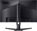Монітор Acer 27" XV272UF3bmiiprx (UM.HX2EE.317) IPS Black 300Hz, Геймінг, 2560&times;1440, 27", 300 Гц, IPS, W-LED, XV, 8 біт, 16:9, Кут нахилу 90 градусів; Регулювання кута нахилу; Регулювання висоти, Плаский, HDMI, DisplayPort, 3.5 мм audio, 100&times;100, Матове, 1 мс