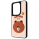 Накладка Redmi 15C EU Wave Doodle Bear, Brown, Накладка, Redmi 15C EU
