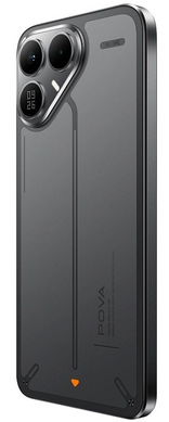 Смартфон Tecno Pova-8 5G (LK6) 8/256 Graphite Black, Graphite Black, Pova 8 5G, 256 ГБ, 8 ГБ, 6" - 6.99", Є, 2, 5G, 7001 - 8000 mAh, 50 Мп, IP64, 2344 x 1080