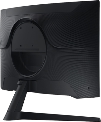 Монiтор Samsung 27" Odyssey G5 S27CG550 Black (LS27CG550EIXUA) VA Black Curved 165Hz, 2560&times;1440, 27", 165 Гц, VA, W-LED, Odyssey G5, 8 біт, 16:9, Регулювання кута нахилу, Вигнутий, HDMI, DisplayPort, 3.5 мм audio, 100&times;100, Матове, 1 мс