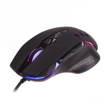 Миша Maxxter Instant 825 Black USB, Black, Офісна, Дротова, 4, USB, 1200, 1.50 м, Пластик, 119 &times; 63 &times; 36 мм, Симетричний, Оптичний