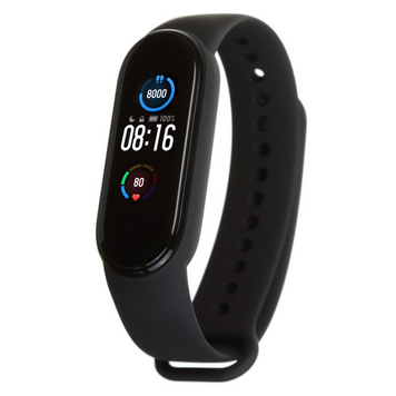 Ремінець Xiaomi Mi Band 5/6/7 Black