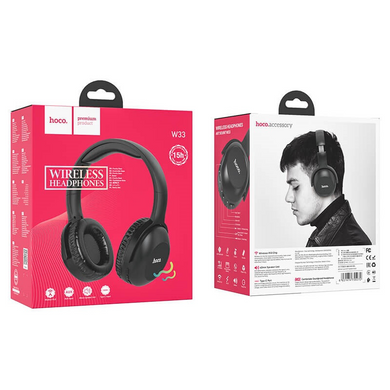 Навушники Bluetooth Hoco W33 Black