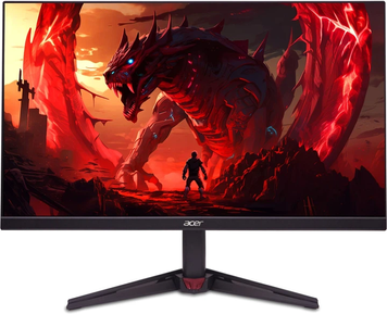 Монітор Acer 23.8 VG240YX1bmiipx Black, Black, Геймінг, 1920&times;1080, 23.8", 200 Гц, IPS, W-LED, VG, 8 біт, 16:9, Регулювання кута нахилу, Плаский, DisplayPort, 3.5 мм audio, 2&times;HDMI, 100&times;100, Матове, 1 мс