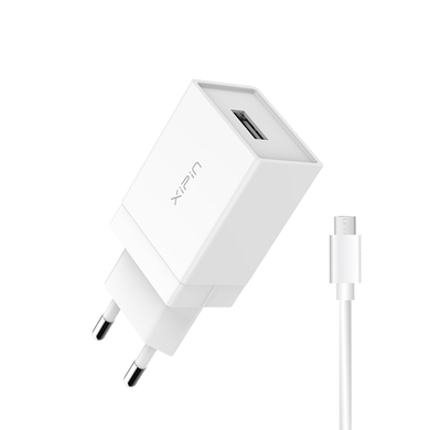 МЗП Xipin EU-05T QC3.0 + Cable MicroUSB White