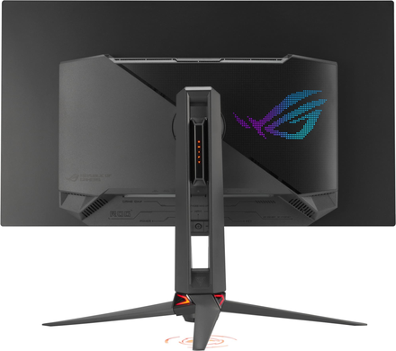 Монітор Asus 31.5" ROG Swift PG32UCDM3 (90LM0CL0-B01971) OLED Black 240Hz, Геймінг, 3840&times;2160, 31.5", 240 Гц, OLED, OLED, ROG Swift, 10 біт, 16:9, Регулювання кута нахилу, Плаский, HDMI, DisplayPort, 3.5 мм audio, 100&times;100, Матове, 0.03 мс