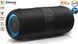 Акустична система REAL-EL X-735 Black, Black, Bluetooth, AUX, USB, Акумулятор, 24 Вт, Не заявлено, TWS, Вбудований мікрофон, Голосовий помічник, RGB-підсвічування, IPX6