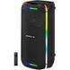 Акустична система REAL-EL X-775 Black, Black, Bluetooth, AUX, USB, Мікрофон, Акумулятор, 80 Вт, Не заявлено, TWS, Підтримка USB-накопичувача, Караоке, RGB-підсвічування