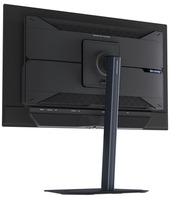 Монітор Gigabyte 27" MO27Q2A QD-OLED Black 280Hz, Геймінг, 2560&times;1440, 27", 280 Гц, QD-OLED, QD-OLED, Gaming MO, 10 біт, 16:9, Кут нахилу 90 градусів; Регулювання кута нахилу; Регулювання висоти, Плаский, USB-C, HDMI, DisplayPort, 3.5 мм audio, USB Hub, 100&times;100, Матове, 0.03 мс