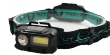 Ліхтар Налобний Forever Light Sporty Black, 3xAAA, 200 лм, COB LED, 1