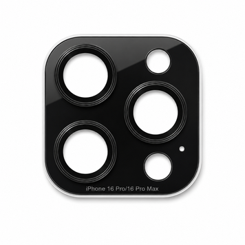 Скло BASIC Camera iPhone 16Pro/16Pro Max Black, Blue, Basic, iPhone 16 Pro Max, iPhone 16 Pro, 9H, Глянциве