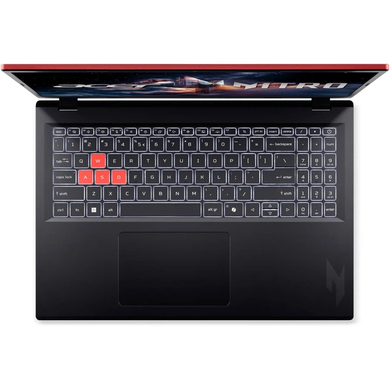 Ноутбук Acer Nitro Lite 16 NL16-71G-57M9, Nitro Lite 16, Геймінг, Core i5-13420H, Intel Core i5, 8, SSD, 512 ГБ, Дискретна, GeForce RTX 3050, 6 ГБ, DDR5, 16 ГБ, 5200 МГц, 16", 1920&times;1200, IPS, 300 ніт, 165 Гц, USB-A; USB-A; USB-A; USB-C; HDMI; LAN, 53 Вт&middot;год
