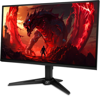 Монiтор Acer 23.8" Nitro QG241YP6bip (UM.QQ1EE.605) IPS Black 144Hz, Геймінг, 1920&times;1080, 23.8", 144 Гц, IPS, W-LED, Nitro, 8 біт, 16:9, Регулювання кута нахилу, Плаский, HDMI, DisplayPort, 100&times;100, Матове, 1 мс