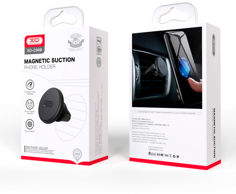 Автотримач XO C96B Magnetic Black