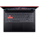 Ноутбук Acer Nitro Lite 16 NL16-71G-57M9, Nitro Lite 16, Геймінг, Core i5-13420H, Intel Core i5, 8, SSD, 512 ГБ, Дискретна, GeForce RTX 3050, 6 ГБ, DDR5, 16 ГБ, 5200 МГц, 16", 1920&times;1200, IPS, 300 ніт, 165 Гц, USB-A; USB-A; USB-A; USB-C; HDMI; LAN, 53 Вт&middot;год