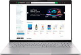 Ноутбук Asus Vivobook S 16 OLED M5606WA-MX025 (90NB14B3-M001A0) Cool Silver, Vivobook S 16 OLED, Офіс, Навчання, Ryzen AI 9 HX 370, AMD Ryzen AI 9, 12, SSD, 1 ТБ, Інтегрована, AMD Radeon 890M, Інтегрована, LPDDR5X, 32 ГБ, 7500 МГц, 16", 3200&times;2000, OLED, 600 ніт, 120 Гц, USB-A; USB-A; USB-C; USB-C; HDMI 2.1, 75 Вт&middot;год