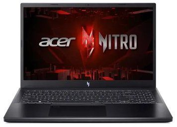 Ноутбук Acer Nitro V 15 ANV15-51-788T (NH.QNBEU.003) Black, Nitro V 15, Геймінг, Core i7-13620H, Intel Core i7, 10, SSD, 1 ТБ, Дискретна, NVIDIA GeForce RTX 4050, 6 ГБ, DDR5, 16 ГБ, 5200 МГц, 15.6", IPS, 250 ніт, 144 Гц, USB-A; USB-A; USB-A; USB4; HDMI; LAN, 57 Вт&middot;год