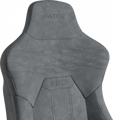 Крісло для геймерів Hator Arc 3 XL Velour Grey (HTC3446XL)