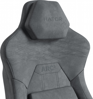 Крісло для геймерів Hator Arc 3 XL Velour Grey (HTC3446XL)