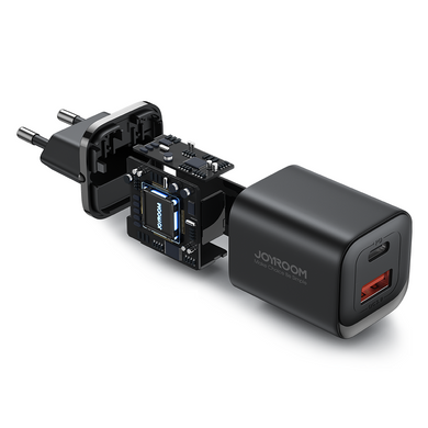 МЗП Joyroom JR-TCF08 PD 30W 1Type-C/1USB Black