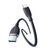 Кабель Joyroom SA29-AC3 Type-C Colorful 1.2m Black