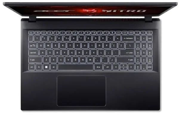 Ноутбук Acer Nitro V 15 ANV15-51-788T (NH.QNBEU.003) Black, Nitro V 15, Геймінг, Core i7-13620H, Intel Core i7, 10, SSD, 1 ТБ, Дискретна, NVIDIA GeForce RTX 4050, 6 ГБ, DDR5, 16 ГБ, 5200 МГц, 15.6", 1920&times;1080, IPS, 250 ніт, 144 Гц, USB-A; USB-A; USB-A; USB4; HDMI; LAN, 57 Вт&middot;год