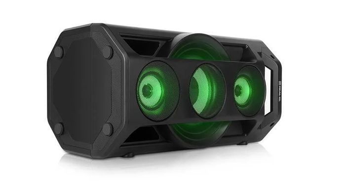 Акустична система REAL-EL X-777 Black, Black, Bluetooth, AUX, USB, microSD, Акумулятор, 65 Вт, Не заявлено, TWS, FM-радіо, LED-дисплей, RGB-підсвічування, Еквалайзер, Дистанційне керування