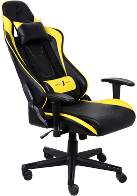 Крісло для геймерів 1stPlayer FK2 Black/Yellow
