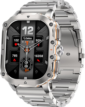 Смарт Годинник Gelius Pro GP-SW016 Tactical Heavy IP68 Silver Titan