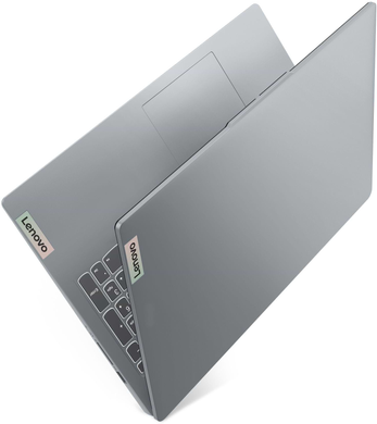 Ноутбук Lenovo IdeaPad Slim 3 15IAN8 (82XB00AERA) Arctic Grey, IdeaPad Slim 3, Офіс, Навчання, Core i3-N305, Intel Core i3, 8, SSD, 512 ГБ, Інтегрована, Intel UHD Graphics Xe, Інтегрована, LPDDR5, 8 ГБ, 4800 МГц, 15.6", 1920&times;1080, IPS, 300 ніт, 60 Гц, USB-A; USB-A; USB-C; HDMI, 46 Вт&middot;год