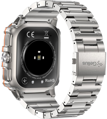 Смарт Годинник Gelius Pro GP-SW016 Tactical Heavy IP68 Silver Titan