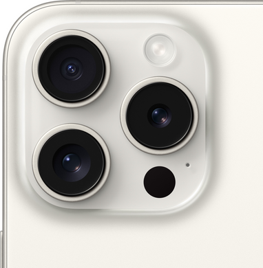 Смартфон Apple iPhone 15 Pro (MTUX) 128GB White Titanium