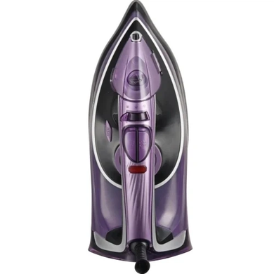 Праска Magio MG-531 3000W Black/Violet, Керамічна, Паровий; Вертикальний, 3000 Вт, 45 г/хв, 125 г/хв