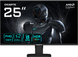 Монітор Gigabyte 24.5" GS25F2 IPS Black 200Hz, Геймінг, 1920&times;1080, 24.5", 200 Гц, IPS, W-LED, Gaming GS, 8 біт, 16:9, Регулювання кута нахилу, Плаский, HDMI, DisplayPort, 3.5 мм audio, 100&times;100, Матове, 1 мс