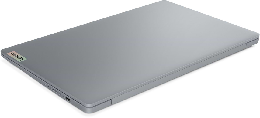 Ноутбук Lenovo IdeaPad Slim 3 15IAN8 (82XB00AERA) Arctic Grey, IdeaPad Slim 3, Офіс, Навчання, Core i3-N305, Intel Core i3, 8, SSD, 512 ГБ, Інтегрована, Intel UHD Graphics Xe, Інтегрована, LPDDR5, 8 ГБ, 4800 МГц, 15.6", 1920&times;1080, IPS, 300 ніт, 60 Гц, USB-A; USB-A; USB-C; HDMI, 46 Вт&middot;год