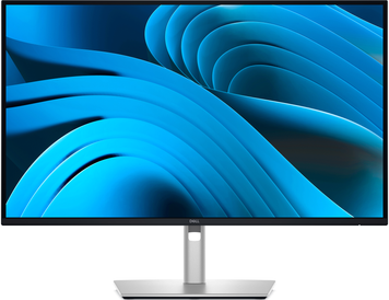 Монiтор Dell 27" P2725QE (210-BRDS) IPS Gray 100Hz, Офіс, Дизайн та фото, 3840&times;2160, 27", 100 Гц, IPS, W-LED, Pro P, 10 біт, 16:9, Кут нахилу 90 градусів; Регулювання кута нахилу; Регулювання висоти, Плаский, DisplayPort, 3.5 мм audio, USB Hub, RJ-45, USB-C, HDMI, 100&times;100, Матове, 5 мс