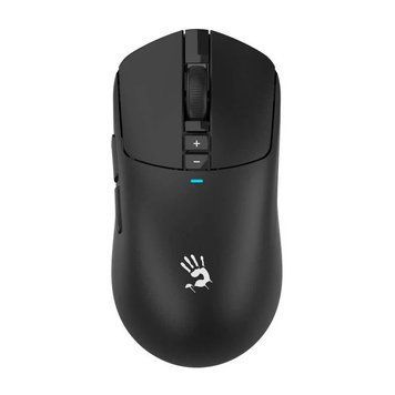 Миша бездротова A4Tech Bloody R72 Pro Duo Black, Black, Ігрова, Бездротова, 7, USB; 2.4 ГГц, 26000, Пластик, 125 &times; 63 &times; 40 мм, Симетричний, Оптичний