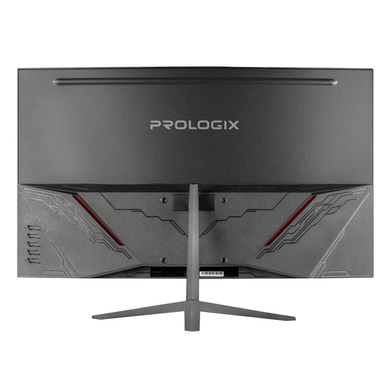 Монітор Prologix Gaming 27" G2725CU VA Curved 200Hz Black, Black, Геймінг, 1920&times;1080, 27", 200 Гц, VA, W-LED, Gaming G (Curved), 8 біт, 16:9, Регулювання кута нахилу, Вигнутий, HDMI, DisplayPort, 75&times;75, Матове, 1 мс