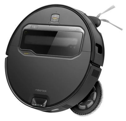 Робот-пилосос Roborock Saros Z70, Black, 30 мм, 215 м&sup2;, Застосунок Roborock, голосове керування, 0.18, Сухе; вологе, Автоматичний, сухе прибирання, вологе прибирання, комбіноване прибирання, автовивантаження пилу, підйомне шасі AdaptiLift, миття та сушіння мопів, Механічна рука OmniGrip, Тверда підлога, килим, RGB-камера, 3D ToF, бічний лазер VertiBeam, Уздовж периметра, зигзаг