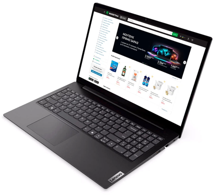 Ноутбук Lenovo V15 G5 IRL (83GW00C8RA) Business Black, V15 G5 IRL, Офіс, Навчання, Core i3-1315U, Intel Core i3, 6, SSD, 256 ГБ, Інтегрована, Intel UHD Graphics, Інтегрована, DDR5, 8 ГБ, 5200 МГц, 15.6", 1920&times;1080, IPS, 300 ніт, 60 Гц, USB-A; USB-A; USB-C; HDMI; LAN, 47 Вт&middot;год