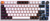 Бездротова клавіатура GamePro MK160W (Red) з Hot-Swap RGB White, Black