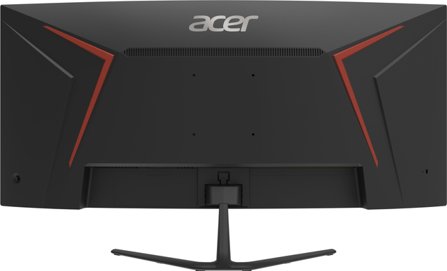 Монітор Acer 34" ED340CURX0bmiipx (UM.CE0EE.009) VA Black Curved 200Hz, Геймінг, 3440&times;1440, 34", 200 Гц, VA, W-LED, ED, 8 біт, 21:9, Регулювання кута нахилу, Вигнутий, HDMI, DisplayPort, 3.5 мм audio, 100&times;100, Матове, 1 мс