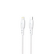 Кабель Tranyoo T-P1 Type-C to Lightning 1m White
