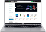 Ноутбук Acer Aspire Lite AL16-54P-51G4 (NX.D76EU.008) Silver, Aspire Lite, Офіс, Навчання, Core i5-1334U, Intel Core i5, 10, SSD, 512 ГБ, Інтегрована, Intel UHD Graphics, Інтегрована, DDR5, 16 ГБ, 4800 МГц, 16", 1920&times;1200, IPS, 250 ніт, 60 Гц, USB-A; USB-A; USB-C; HDMI; LAN, 58 Вт&middot;год