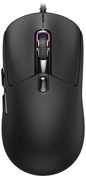 Миша Cougar Minos Neo Black, Black, Ігрова, Дротова, 6, USB, 6200, 1.80 м, Пластик, 125 &times; 67 &times; 38 мм, Симетричний, Оптичний